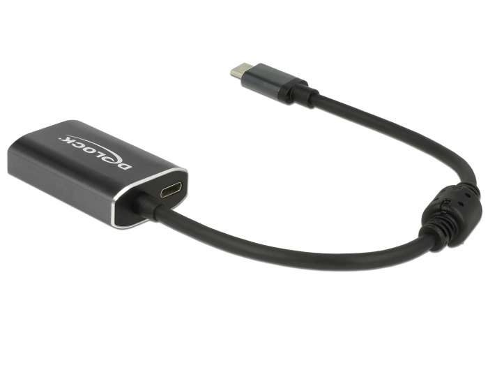 Delock USB-C yfir í HDMI breytistykki 4k@60Hz með power delivery, svart - image 7 [d27918d191]