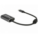 Delock USB-C yfir í HDMI breytistykki 4k@60Hz með power delivery, svart - image 8 [832f3ba352]