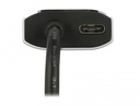 Delock USB-C yfir í HDMI breytistykki 4k@60Hz með power delivery, svart - image 9 [f1deb0931d]