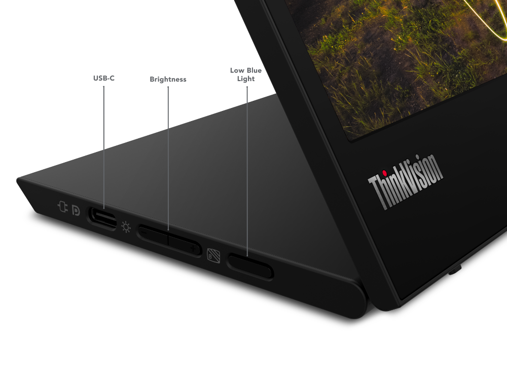 Lenovo ThinkVision M15 15,6'' FHD IPS ferðaskjár, innb. Standur - image 4 [f1ccaf6108]