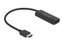 HDMI í DisplayPort 1.2 4K 60Hz Active breytistykki, svart - image 2 [8f2ffea03e]