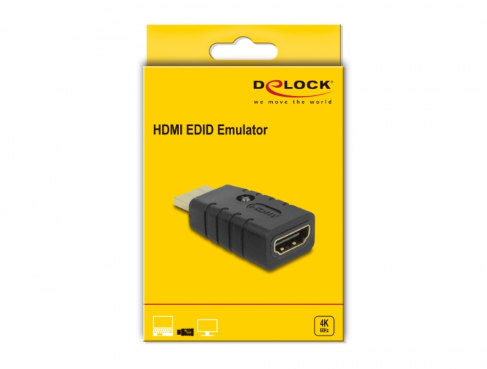 HDMI í HDMI 4K EDID emulator breytistykki, hann/hún - image 3 [30b5f3d045]