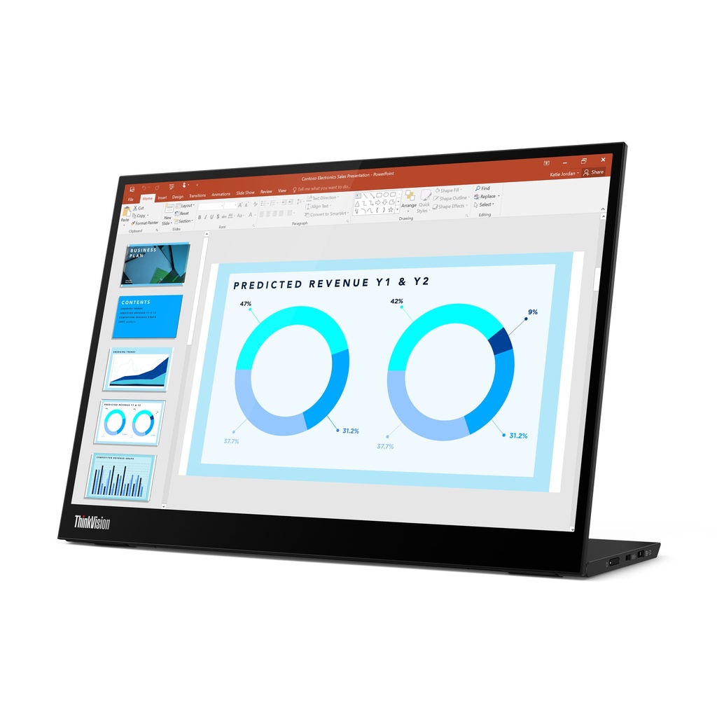 Lenovo ThinkVision M14d 14'' 2.2K IPS ferðaskjár, innb. Standur - image 9 [98dd5f0440]