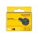 63W Delock 1x USB-C, 1x USB-A PD hleðslutæki í bíl, svart - image 8 [871f6b1c34]