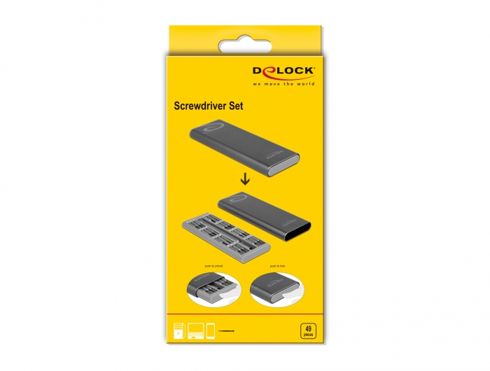 Delock skrúfjárnasett með 49 hausum - image 9 [ee4480dfee]