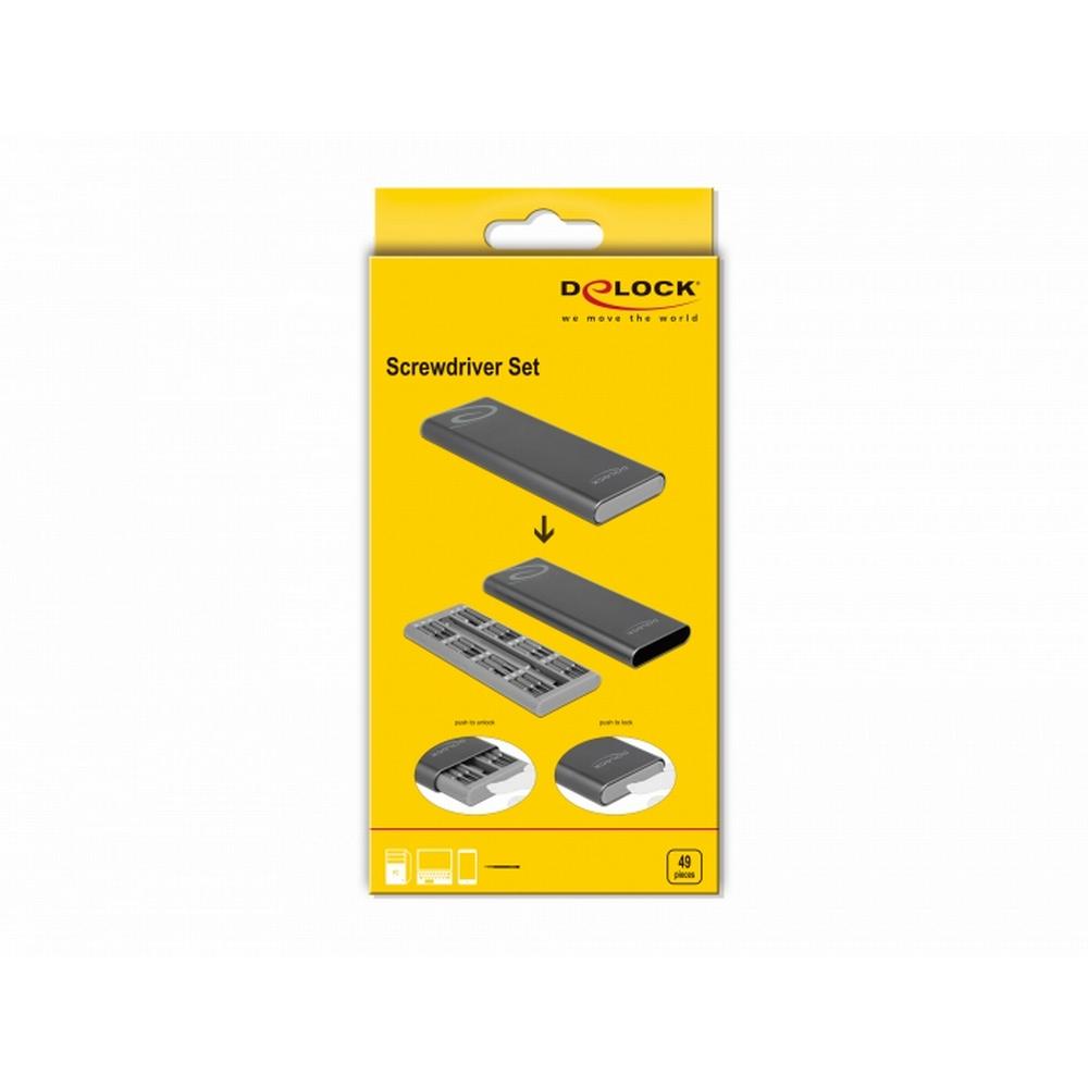Delock skrúfjárnasett með 49 hausum - image 10 [96447ae183]
