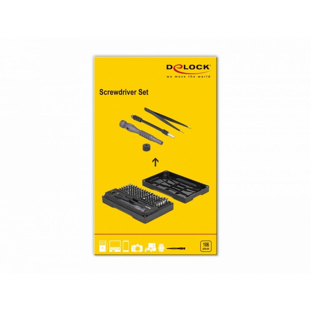 Delock Precision skrúfjárnasett með 106 hausum - image 10 [7a796e5663]