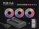 Delock ARGB LED 10 tengja Hub með SATA afltengi - image 5 [5da902662e]