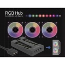 Delock ARGB LED 10 tengja Hub með SATA afltengi - image 6 [da5e2d70b8]