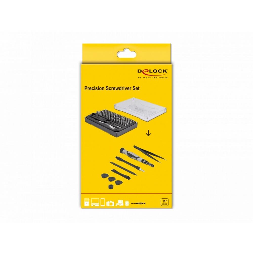 Delock Precision skrúfjárnasett með 117 hausum - image 12 [4640482e9f]