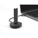 Delock M.2 NVMe og SATA USB-C 10Gbps dokka - image 4 [55c010ced5]