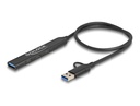 Delock 4 porta Slim HUB með USB-C/USB í 3x USB-C & USB 5Gbps - image 3 [c7f858901f]