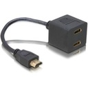 HDMI í 2x HDMI breytistykki, hann/hún, 20 cm - image 2 [783a5cead6]