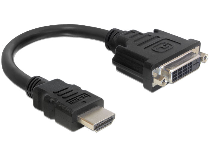 Delock HDMI í DVI-D DL, breytistykki, hann/hún, 20cm - image 3 [c5ae74e3fc]
