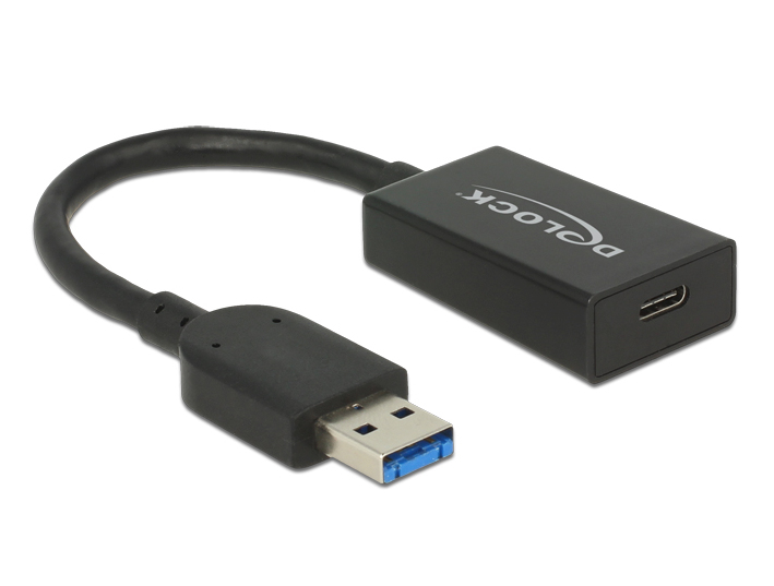 USB-A í USB-C Active breytistykki 3.1 Gen 2, svart - image 3 [9a83d60256]