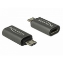 Micro-B USB í USB-C 3.1 Gen1 breytistykki, svart - image 2 [b79c2de465]