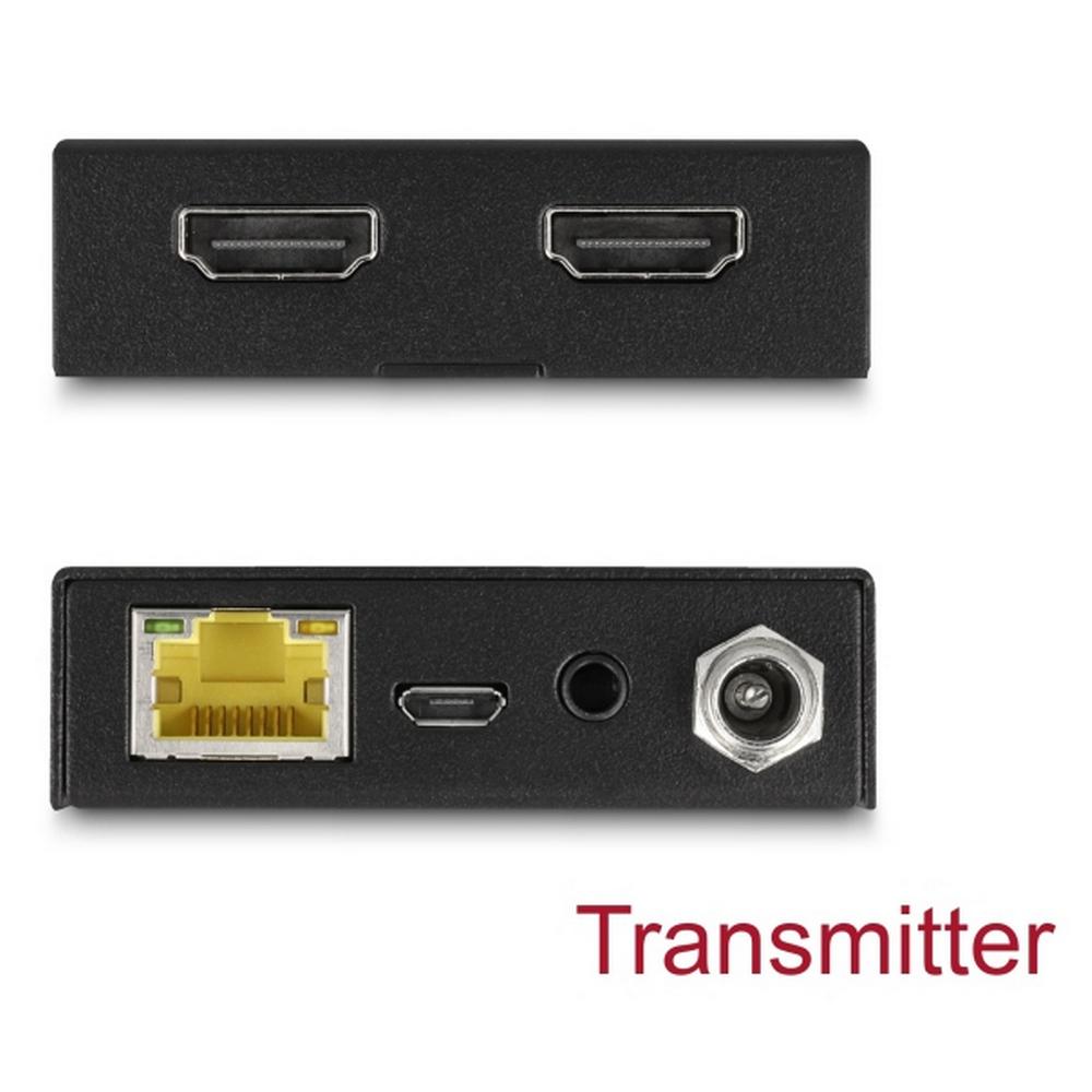 Delock HDMI 4K 60Hz framlengingarsett gegnum Cat6 Ethernet 50m - image 6 [867924698e]