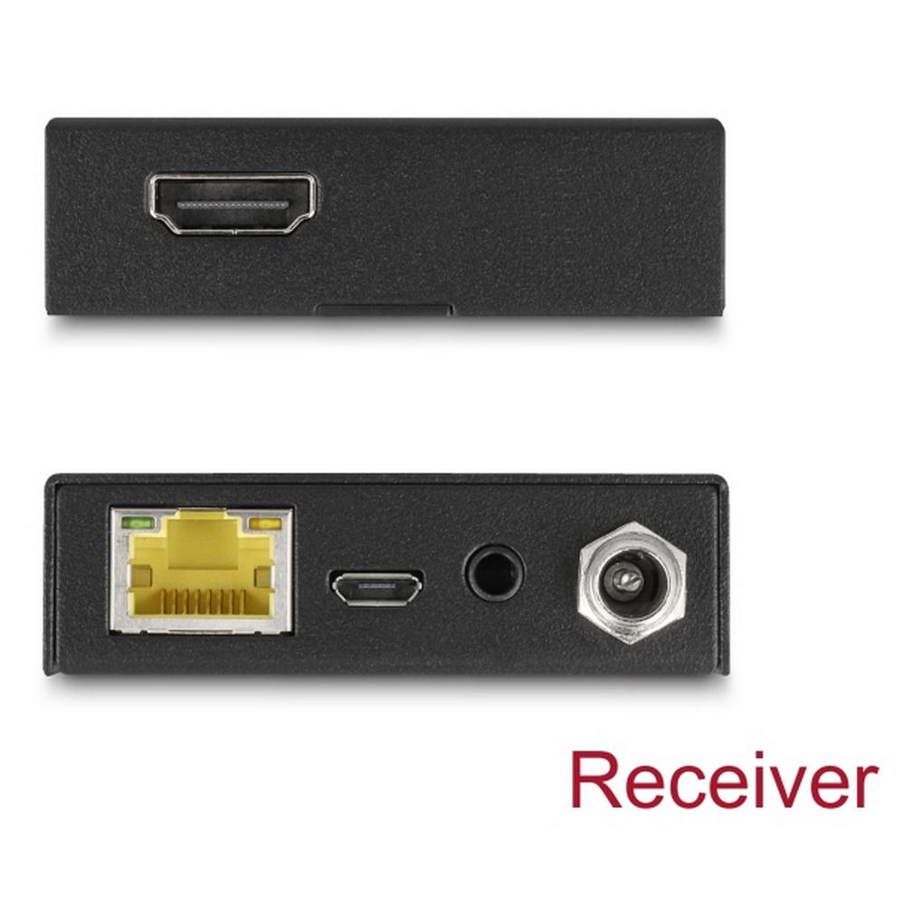 Delock HDMI 4K 60Hz framlengingarsett gegnum Cat6 Ethernet 50m - image 8 [dc937d0533]
