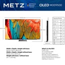 Metz 65" OLED 120Hz 4K Dolby Vision/Atmos Google TV snjallsjónvarp - image 2 [a6938cadb7]