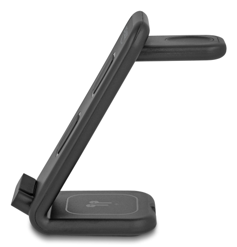 15W Delock 3-in-1 þráðlaust segulhleðslutæki, svart - image 3 [40b895e176]