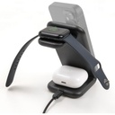 15W Delock 3-in-1 þráðlaust segulhleðslutæki, svart - image 8 [2e8865b6a6]