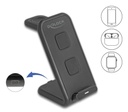 15W Delock 3-in-1 þráðlaust segulhleðslutæki, svart - image 11 [014b341740]