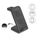 15W Delock 3-in-1 þráðlaust segulhleðslutæki, svart - image 12 [1dd774c66b]