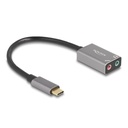 Delock USB-C í 2x 3.5mm Stereo jack hljóðkort - image 2 [7158013f68]