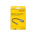 Delock USB-C í 2x 3.5mm Stereo jack hljóðkort - image 6 [cf2fed9881]