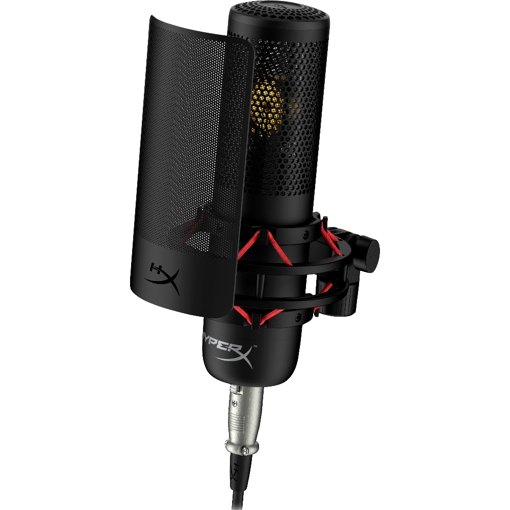 HP HyperX ProCast XLR hljóðnemi, svartur - image 12 [f0118c366a]