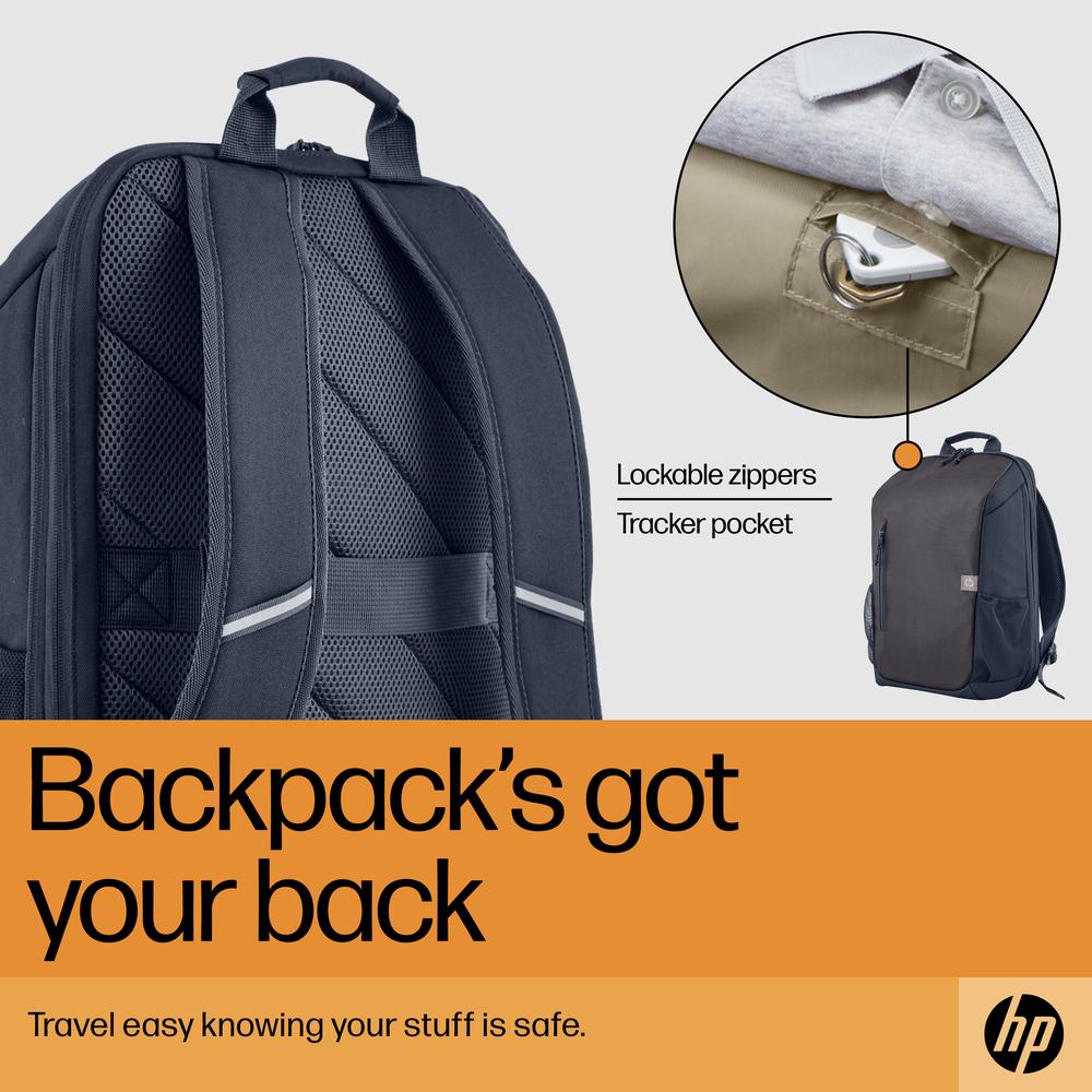 HP Travel 15.6" 18L bakpoki, grár - image 18 [1b422a0792]
