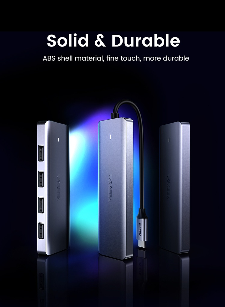 UGREEN USB-C í 4xUSB 3.0 dokka - image 7 [2fe8ff642b]