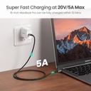 UGREEN USB-C hleðslukapall, 100W, 2 metrar - image 3 [d2773c357f]