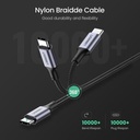 UGREEN USB-C hleðslukapall, 100W, 2 metrar - image 12 [5abcb1a33c]