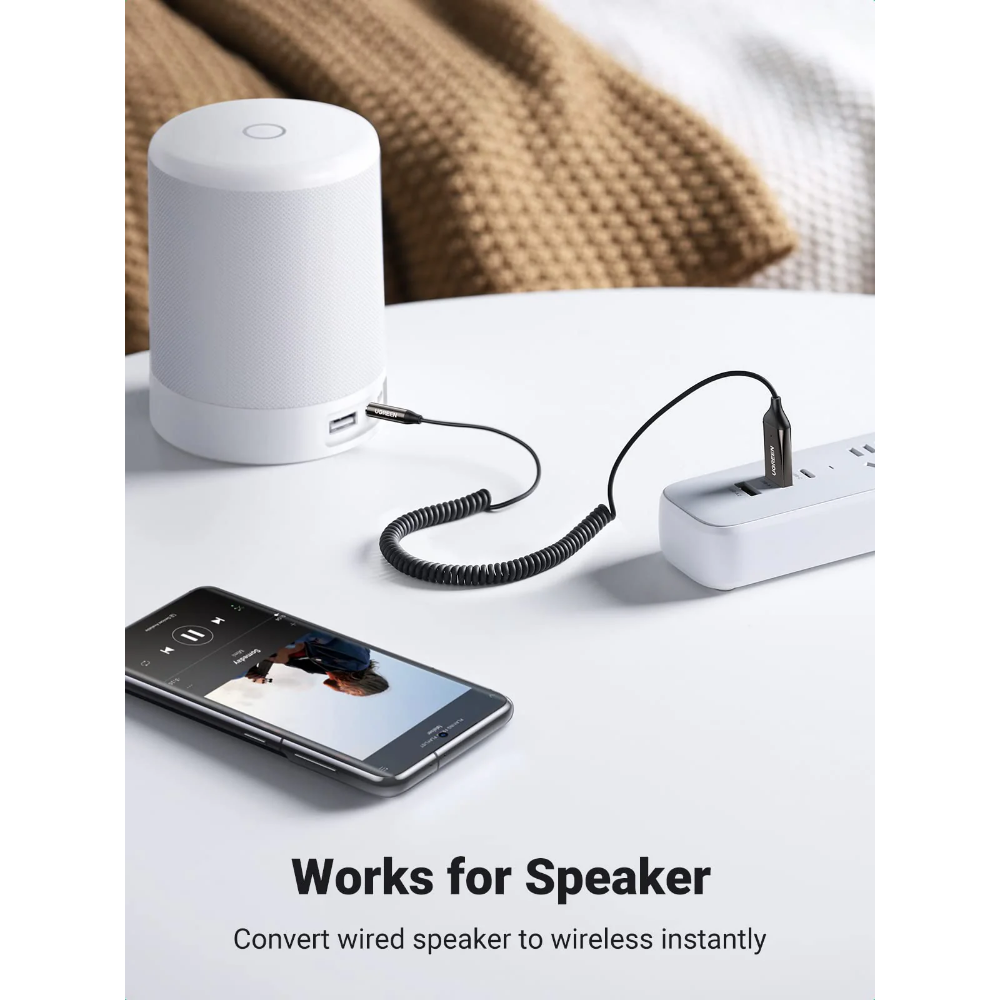 UGREEN Bluetooth 3.5mm jack móttakari með hljóðnema - image 5 [7558631430]