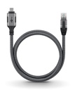 USB-C í RJ45 netsnúra, Grá, 1.5m - image 2 [d68b143d56]