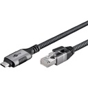 USB-C í RJ45 netsnúra, Grá, 3.0m - image 6 [fe58b1c76e]