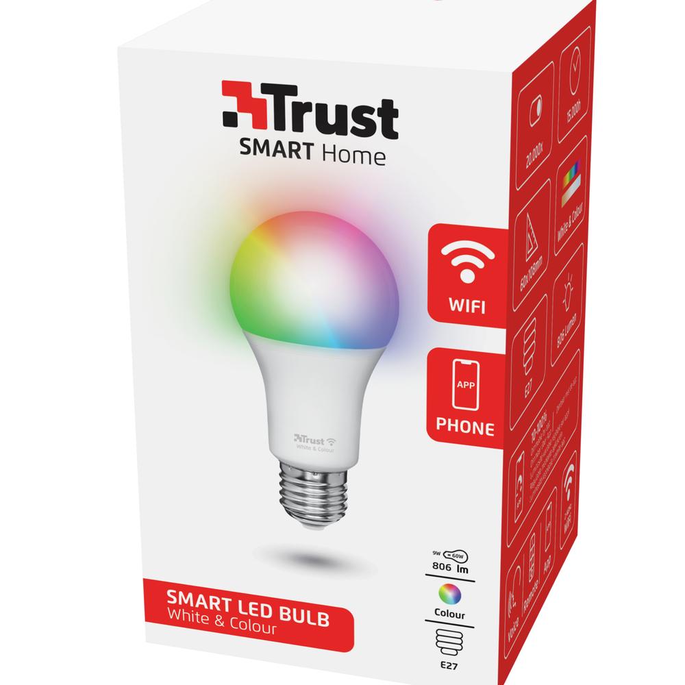 Trust E27 LED RGBCW WI-FI snjallpera - image 8 [28214ae2a0]