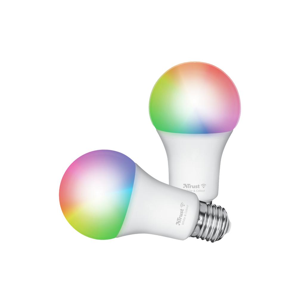 Trust E27 LED RGBCW WI-FI snjallperur, 2 í pakka - image 4 [693f8a2369]