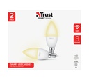 Trust E14 LED CCT Candle WiFi snjallperur, 2 í pakka - image 11 [c2a3bc5952]