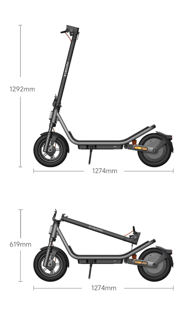 Xiaomi Mi Scooter 6 20km/klst rafmagnshlaupahjól, svart - image 4 [6330f596d2]