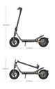 Xiaomi Mi Scooter 6 20km/klst rafmagnshlaupahjól, svart - image 4 [6330f596d2]