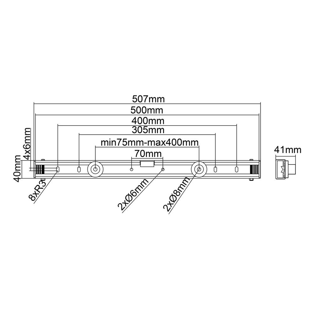 Multibrackets Veggfesting Small 26-32" Portrait/Landscape 80kg - image 11 [f7667e8f80]