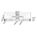 Multibrackets Veggfesting Small 26-32" Portrait/Landscape 80kg - image 11 [f7667e8f80]