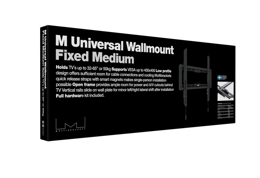 Multibrackets Universal Veggfesting Fixed Medium 32"-65" 50kg - image 13 [d7f8c9fd8d]