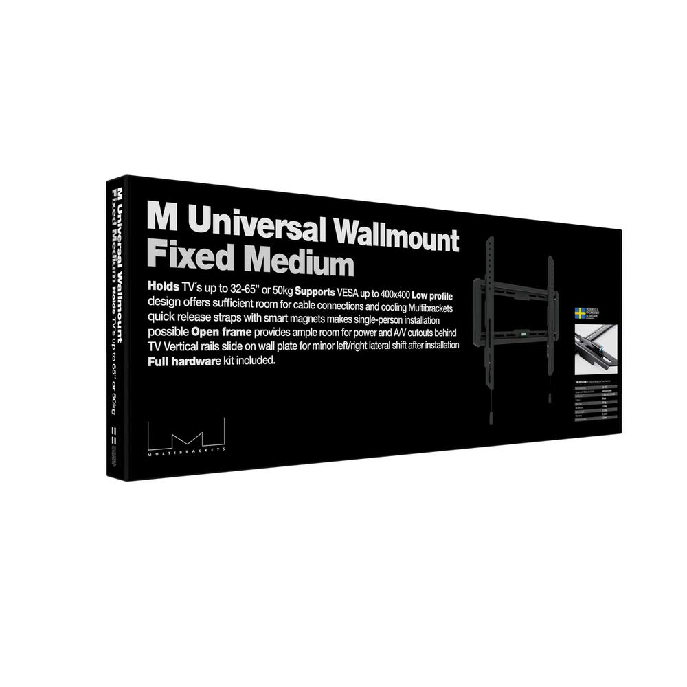 Multibrackets Universal Veggfesting Fixed Medium 32"-65" 50kg - image 14 [7a6fc566ae]
