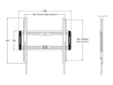 Multibrackets Universal Veggfesting Fixed Medium 32"-65" 50kg - image 15 [5c04a339c7]