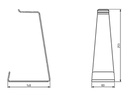 Multibrackets heyrnartólastandur, svartur - image 11 [4398995e51]