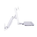 Multibrackets Workstation veggfesting fyrir skjá og lyklaborð 15"-27" - image 4 [d2277a1a6b]