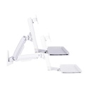 Multibrackets Workstation veggfesting fyrir skjá og lyklaborð 15"-27" - image 6 [6ba6d0edc0]